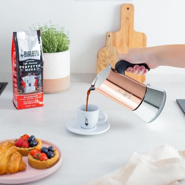 Italiaanse koffiemaker - BIALETTI - NEW VENUS - 6 kopjes - 0,24 L - Koper