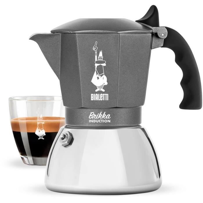 Bialetti - Brikka Italian coffee maker - induction 4 cups