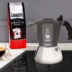 Bialetti - Brikka Italian coffee maker - induction 4 cups