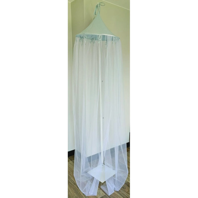 Muslin and tulle canopy MINT