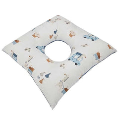 Coussin post-partum Girafe/Bleu