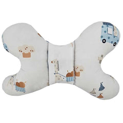 Vlinderkussen GIRAFFE/BLAUW
