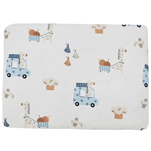 Pillow 30x40 cm GIRAFFE/BLUE