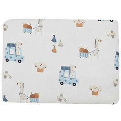 Pillow 30x40 cm GIRAFFE/BLUE