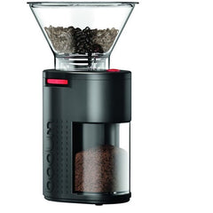 BODUM - BISTRO Moulin à café électrique, disque de mouture en acier inoxydable, 160 W