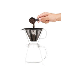 MELIOR koffiezetapparaat, permanent roestvrijstalen filter, 5 kopjes, 0,6 L