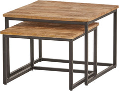 Cuba salontafel, set van 2, middengroot