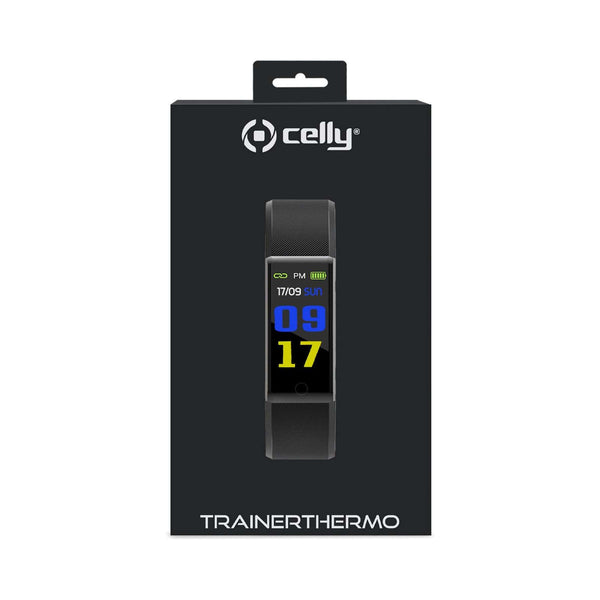 TrainerThermo Montre connectée Thermo Écran LCD de 0,96 pouce