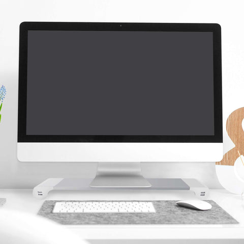 Support d'écran SmartWorking avec 4 ports USB 2.1A