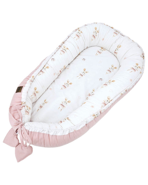 Cocon de bébé en coton Souris Ballerine