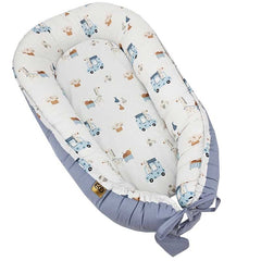 Cocon d'emmaillotage bébé en coton GIRAFFE