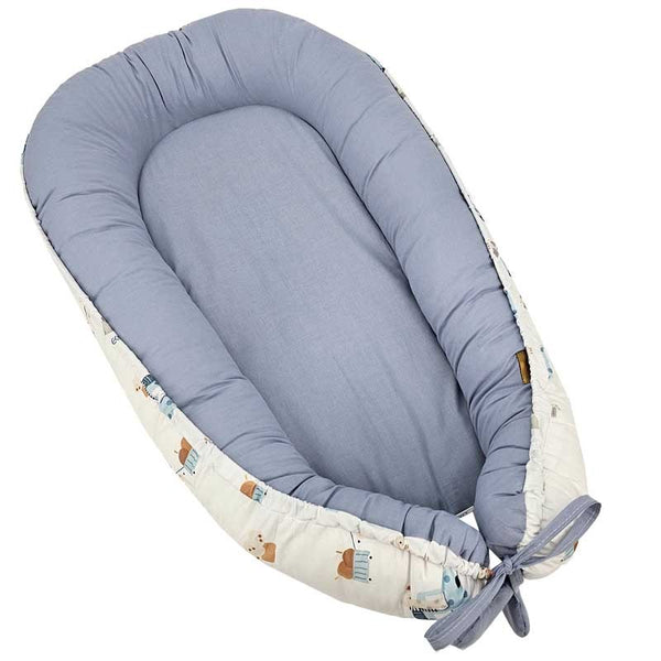 Cocon d'emmaillotage bébé en coton GIRAFFE