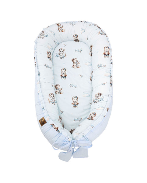 Cotton baby cocoon Pilot Bear