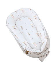Cocon bébé en velours Souris Ballerine