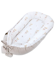 Cocon bébé en velours Souris Ballerine