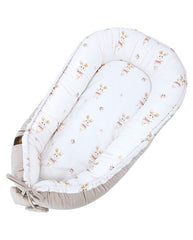 Cocon bébé en velours Souris Ballerine