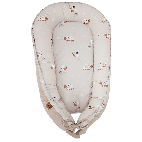 Fluwelen babycocon Bijen