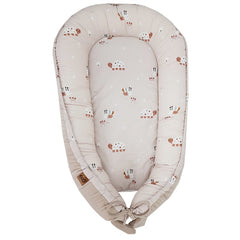 Fluwelen babycocon Bijen