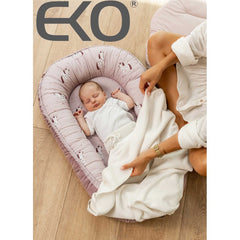 Fluwelen babycocon Bijen