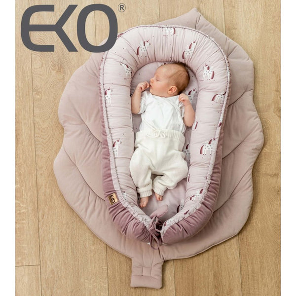 Fluwelen babycocon Bijen