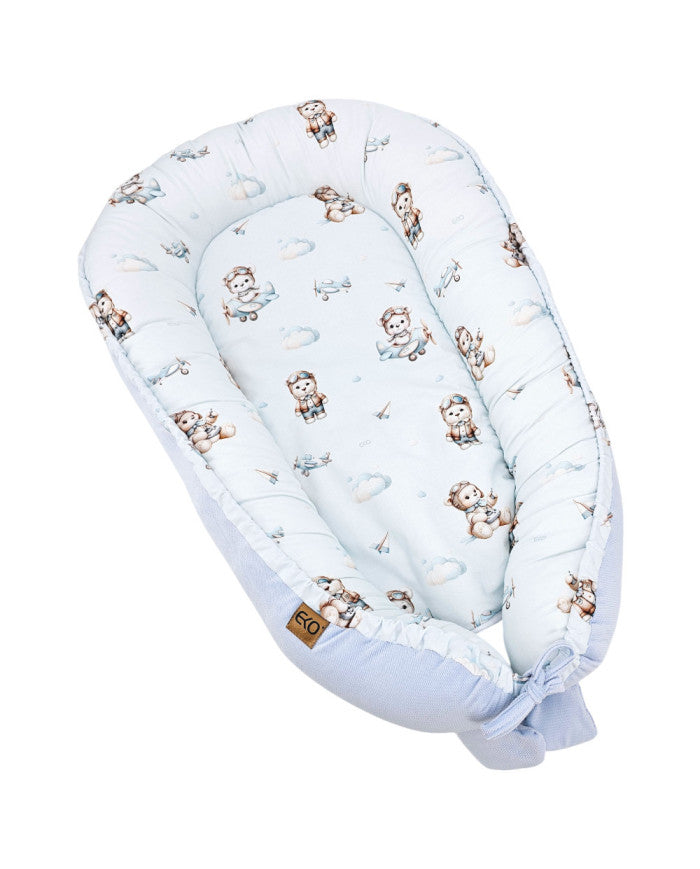 Velvet Baby Cocoon Pilot Bear