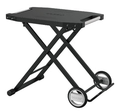 Foldable Plastic Work Trolley with Steel Frame and Wheels