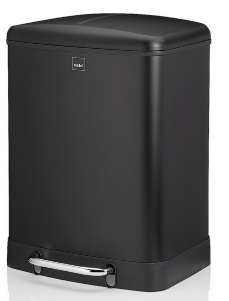 Davino Trash Can Separate Waste with Pedal 2x 12 liters