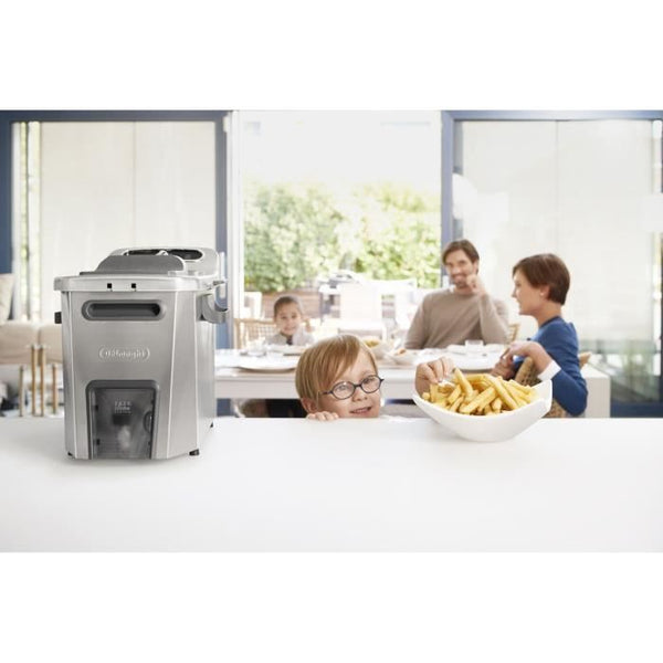 DELONGHI F44532CZ Semi-professional electric fryer PremiumFry - Stainless steel