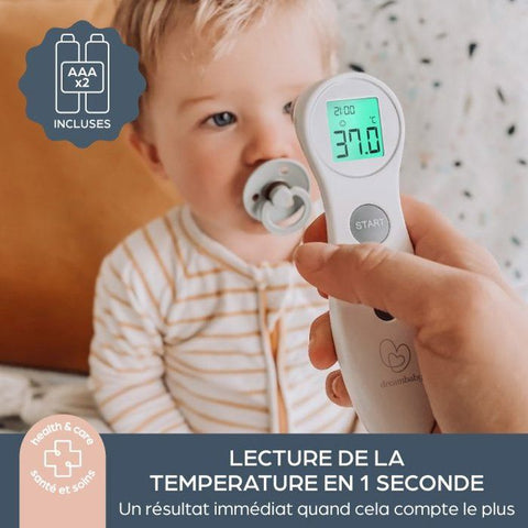 Digital forehead thermometer - DREAMBABY - Contactless infrared - Fever temperature measurement - for babies and adults