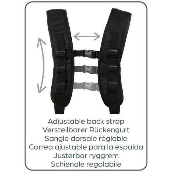 Baby carrier - DREAMBABY - 3-way On-the-Move - Black