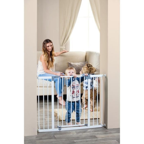 DREAMBABY Extra Large LIBERTY Safety Gate - Pressure-mounted - L 99/105.5 x H 75 cm - White