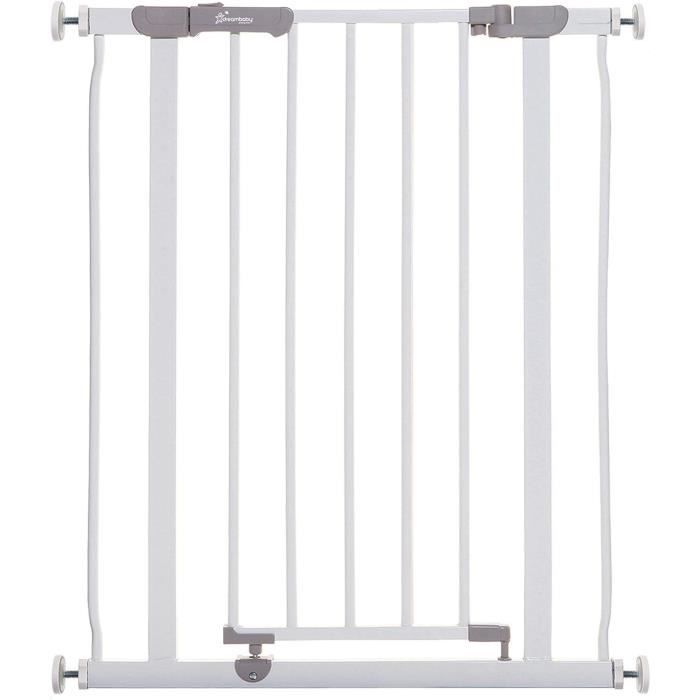 Safety Gate - DREAMBABY - AVA - Pressure-mounted - 61-68 x 76 cm - Double Lock - White