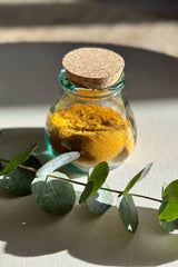 De Buik Glas Pot - Blauw - S