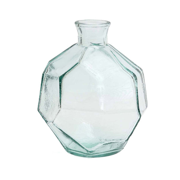 De Ronde Origami Vaas - Blauw