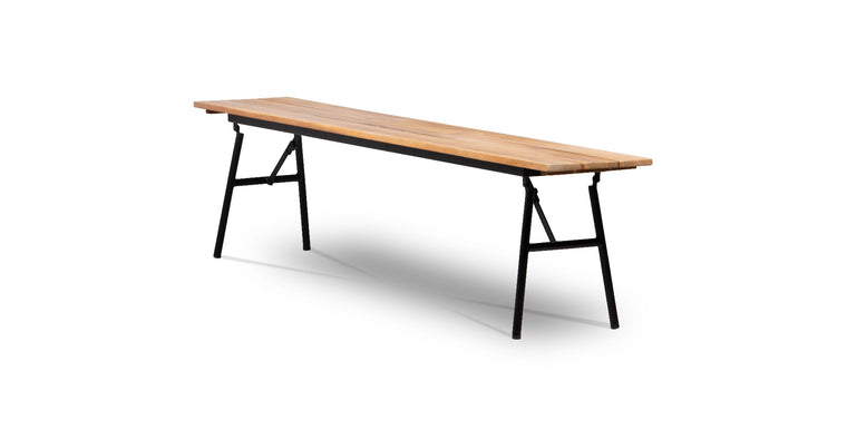 Vernon Folding Bench - Wood Acacia Light Look