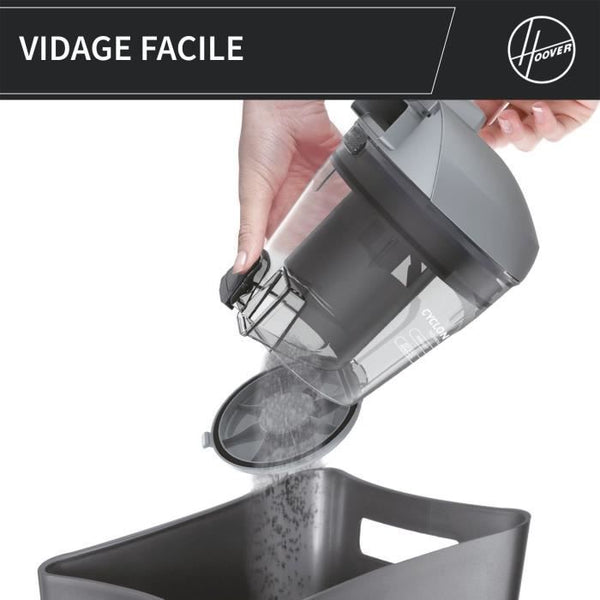 Bagless vacuum cleaner - HOOVER - HP320PET - 850 W - 2 L - 75 dBA - Special for pets