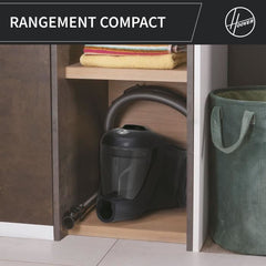 Zakloze stofzuiger - HOOVER - HP321PAF - 850 W - 75 dBA - 2 L - Grijs