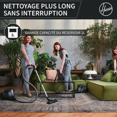 Aspirateur sans sac - HOOVER - HP110HM - 700 W - 78 dBA - 2 L - Bleu