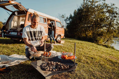 Grille de cuisson Triple Fire Bowl avec support Ø 45 cm