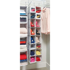 Organisateur de chaussures Evie, divisible en compartiments