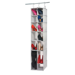 Organisateur de chaussures Evie, divisible en compartiments
