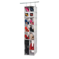 Organisateur de chaussures Evie, divisible en compartiments