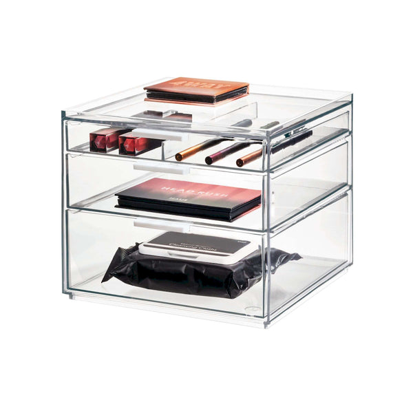 Sarah Tanno Hoge Cosmetica Organizer met 3 Lades