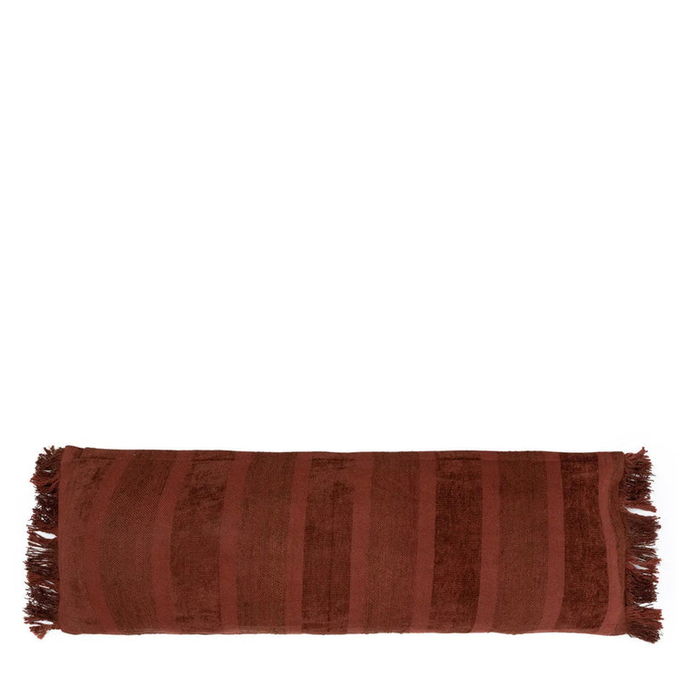 De Oh My Gee Kussenhoes - Bourgondisch fluweel - 35x100