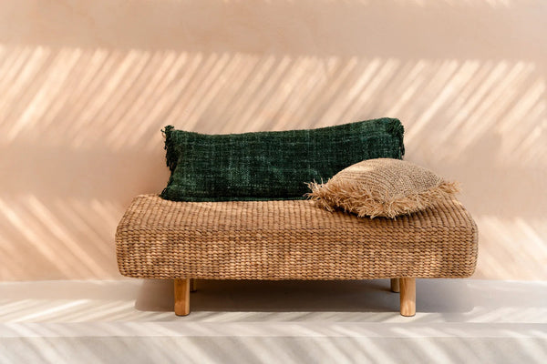 De Oh My Gee Kussenhoes - Bosgroen - 35x100