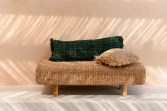 De Oh My Gee Kussenhoes - Bosgroen - 35x100