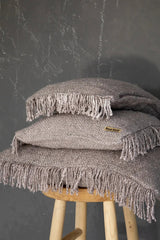 De Oh My Gee Kussenhoes - Parelgrijs - 60x60