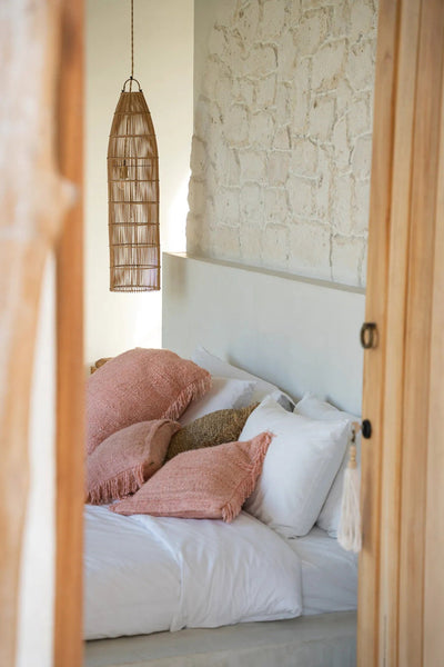 The Oh My Gee Cushion Cover - Salmon Pink - 40x40
