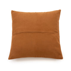 De Vierdelige Leren Kussenhoes - Camel - 40x40