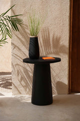 Le vase furtif - Noir naturel - L